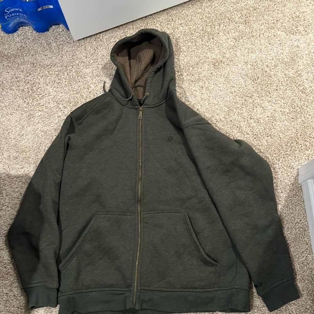 Dark green hoodie